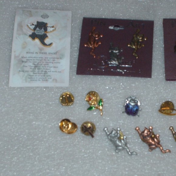 Tie Tack pins Accessories Bundle Of 22 Tie Tack Buttons Or Pins